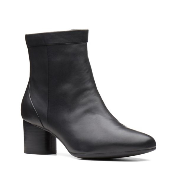 Clarks Womens Un Cosmo Up Ankle Boots Black | UK-921578